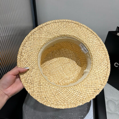 Yves Saint Laurent straw hat - Image 8