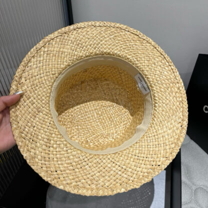 Yves Saint Laurent straw hat - Image 8