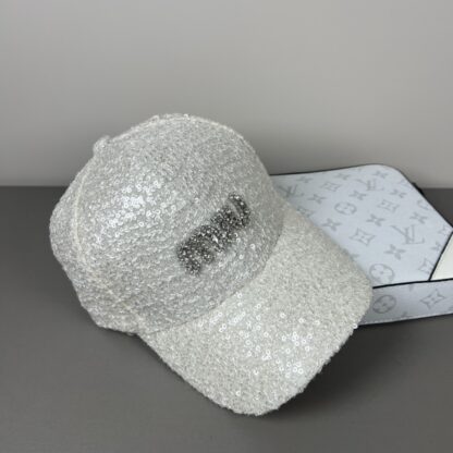 Miu Miu exquisite sequin trendy baseball cap - Image 8