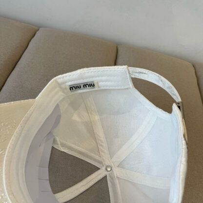Miu Miu exquisite fashion baseball cap - Image 8