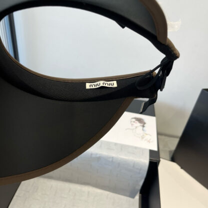 Miu Miu hollow headband sun hat - Image 9