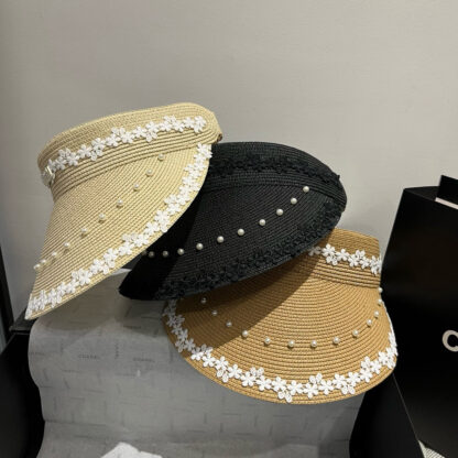 Miu Miu hollow headband sun hat - Image 9
