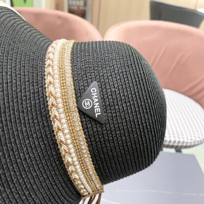 Prada summer high-end fashion style advanced sun hat - Image 8