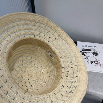 Miu Miu Lace Basin Hat - Image 9
