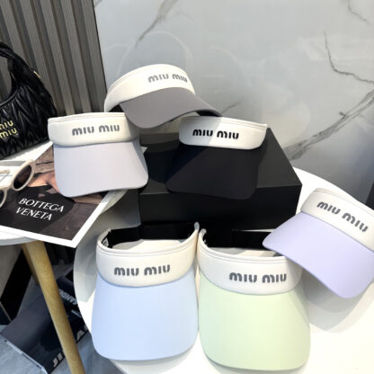 Miu Miu new ice silk hollow hat - Image 9
