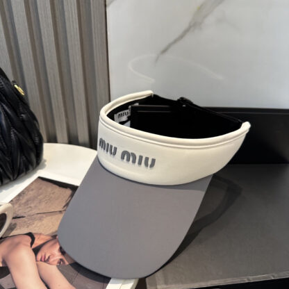Miu Miu new ice silk hollow hat - Image 9