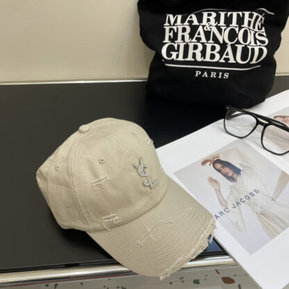 Yves Saint Laurent rhinestone baseball cap - Image 7