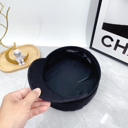 Yves Saint Laurent new duckbill military cap - Image 8