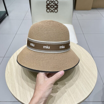 Miu Miu new raffia hat - Image 9
