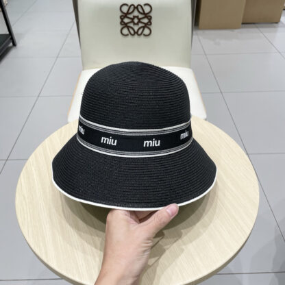 Miu Miu new raffia hat - Image 9