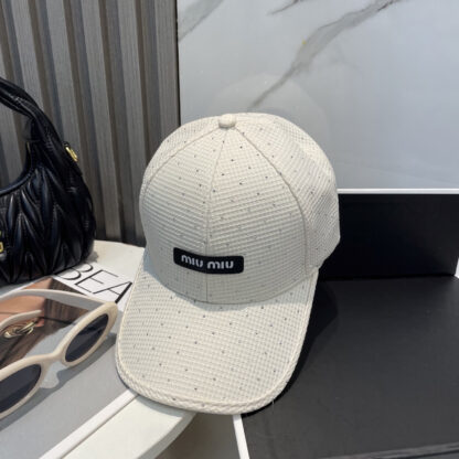 Miu Miu new diamond baseball cap - Image 9