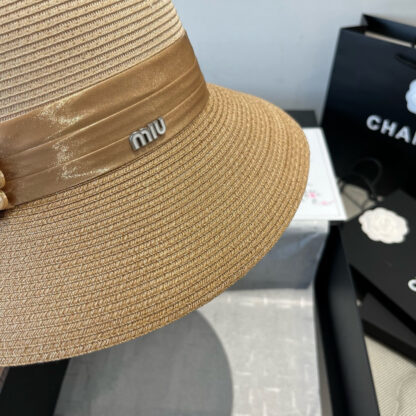 Miu Miu new basin hat color matching hat - Image 9