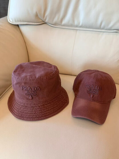 Prada's latest washed and distressed fisherman baseball cap - Image 8