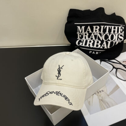 Yves Saint Laurent early spring new simple baseball cap - Image 8
