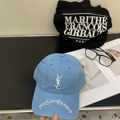 Yves Saint Laurent early spring new simple baseball cap - Image 8
