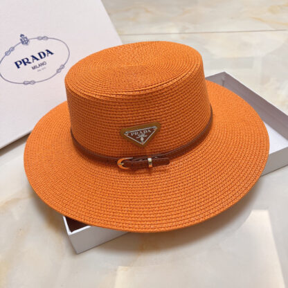 Prada flat straw hat - Image 8