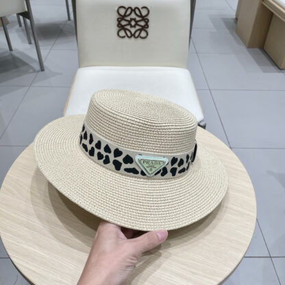 Prada flat straw hat - Image 7