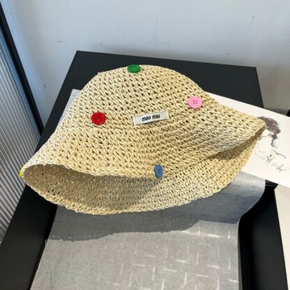 Miu Miu Sun Beach Hat - Image 9