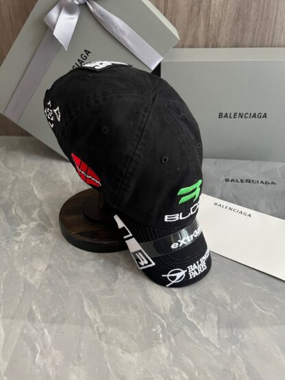 Balenciaga embroidered versatile baseball cap - Image 8
