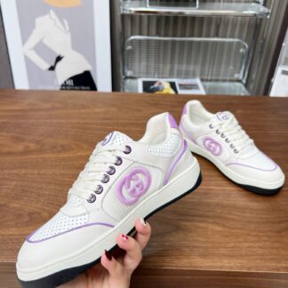 Gucci low-top distressed sneakers