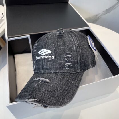 Balenciaga Korean style distressed washed vintage cap - Image 8