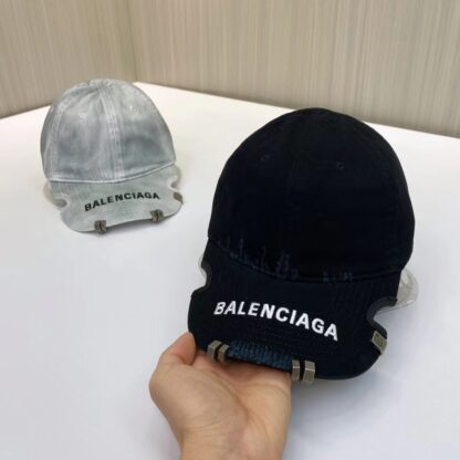 Balenciaga Korean version of British casual custom baseball cap - Image 8