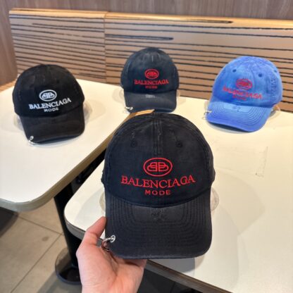Balenciaga Korean version of British casual custom baseball cap - Image 8