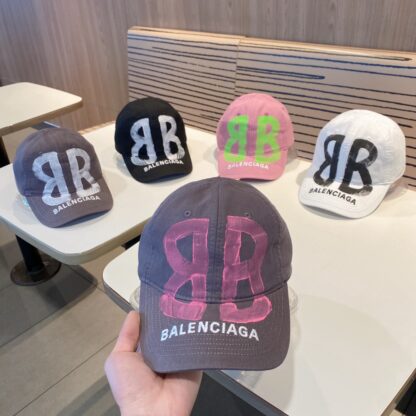 Balenciaga unisex Korean style British casual custom baseball cap - Image 8