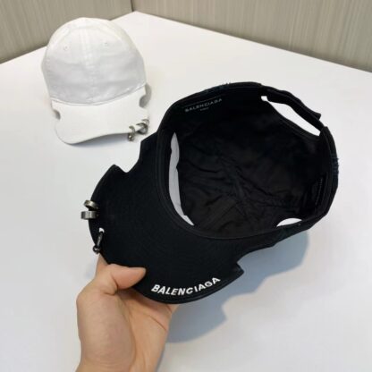 Balenciaga unisex Korean style British casual custom baseball cap - Image 8