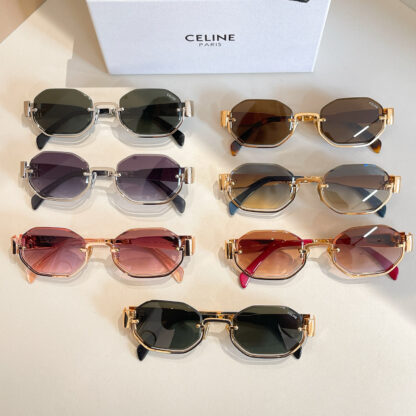 Celine fashion sunglasses trendy sunglasses - Image 9
