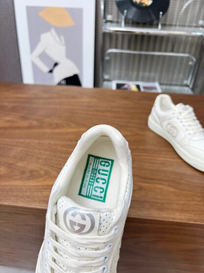 Gucci low-top distressed sneakers - Image 9