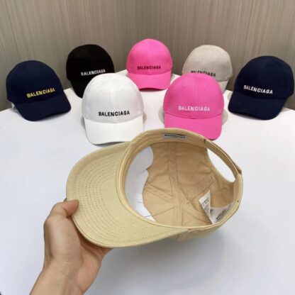 Balenciaga Unisex Korean British Casual Custom Baseball Cap - Image 8