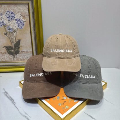 Balenciaga pure cotton old fashioned baseball cap - Image 8