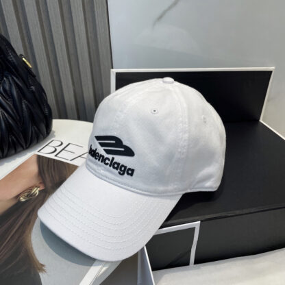 Balenciaga washed cotton trendy baseball cap - Image 8