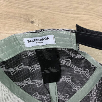 Balenciaga classic unisex hardtop baseball cap with full logo - Image 8