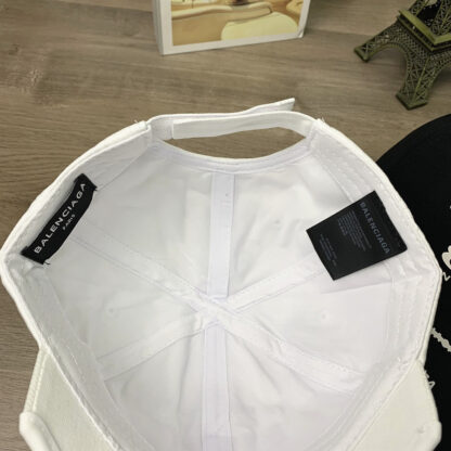 Balenciaga printed letters soft top men and women casual all-match baseball cap - Image 8