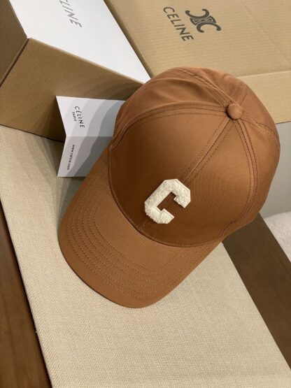 Celine Toffee Elegant and Sophisticated Comfort Baseball Cap - Image 8