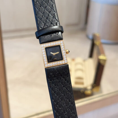Chanel Diamond Small Square Watch - Image 9