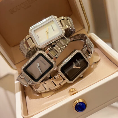 Chanel Simple Sugar Cube Watch - Image 9