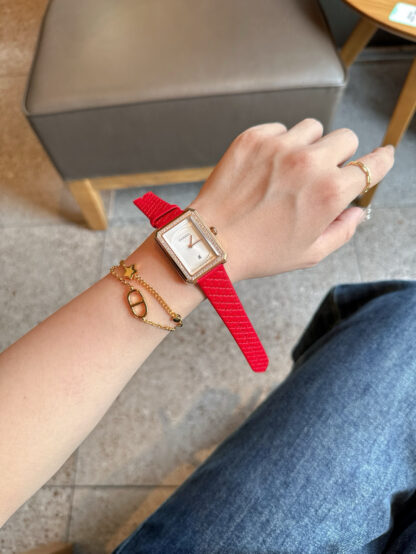 Chanel Fashion Simple Sugar Cube Watch - Image 8
