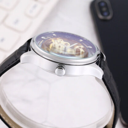 Longines automatic engraved movement fashion watch - Image 9