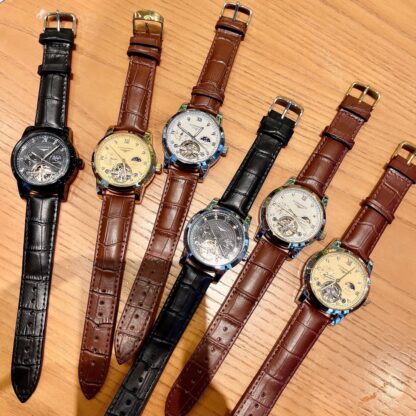 Longines Business Casual Classic Skeleton Design Watch - Image 9