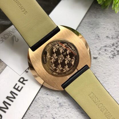 Swarovski starry leather strap women's watch - Image 7