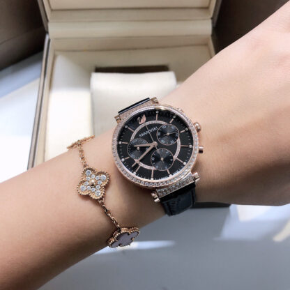 Swarovski Fashion Crystal Three-Eye Chronograph - Image 8