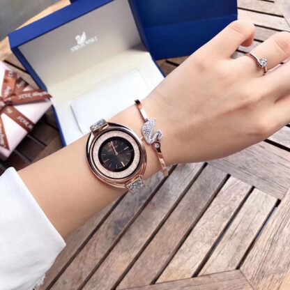 Swarovski crystal diamond watch - Image 8