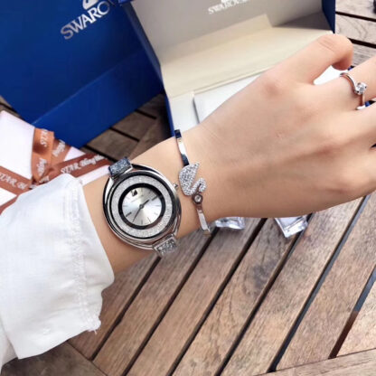 Swarovski crystal diamond watch - Image 8
