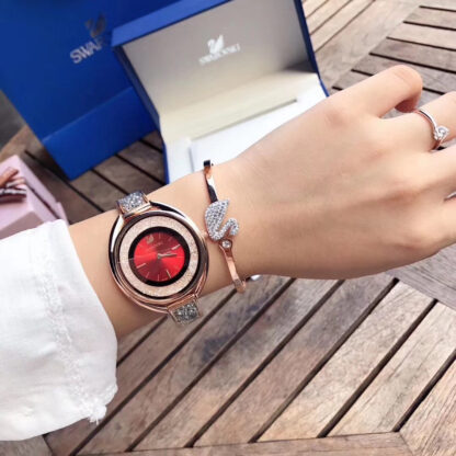 Swarovski crystal diamond watch - Image 8