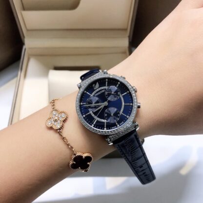 Swarovski's new PASSAGE fashion crystal-set three-eye chronograph - Image 8