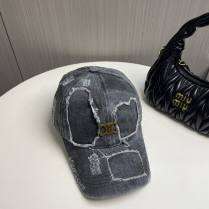 Celine spring washed baseball cap - Image 8