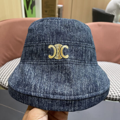 Celine women's autumn and winter elegant bow bucket hat - Image 8